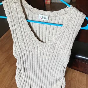 Tank top sweater